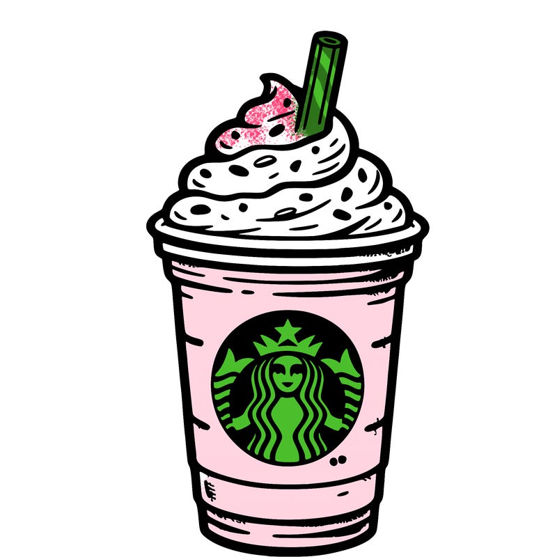 starbucks, frappuccino
