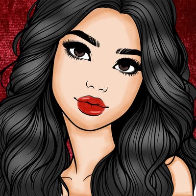 beautiful realistic girl