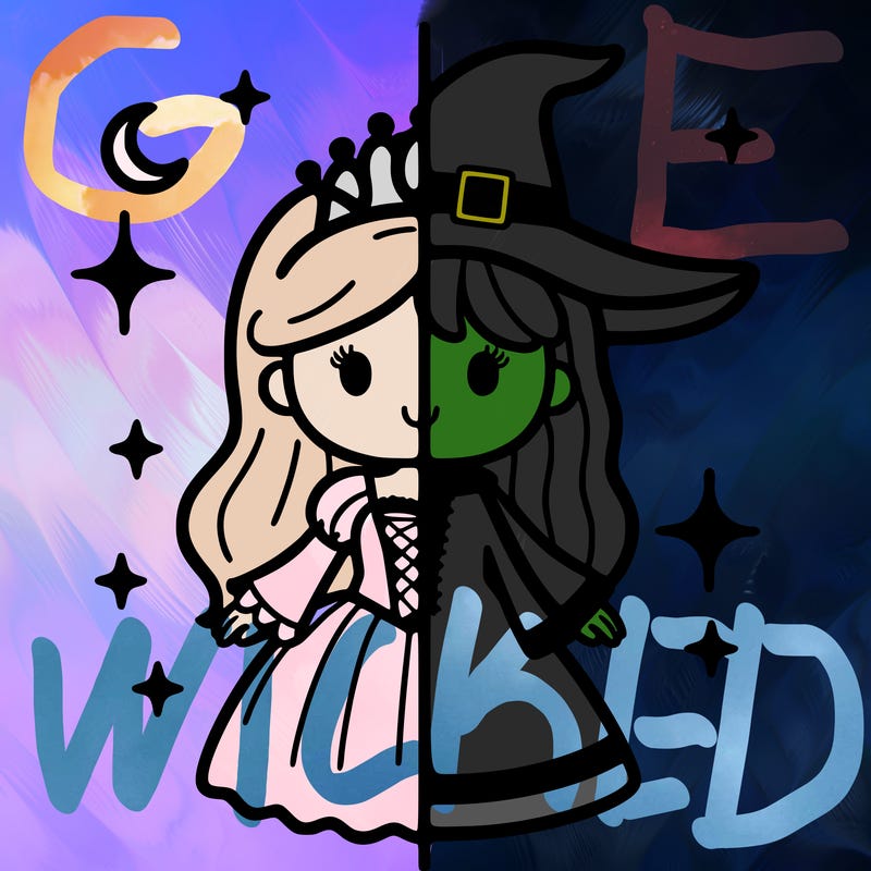 split princess and witch