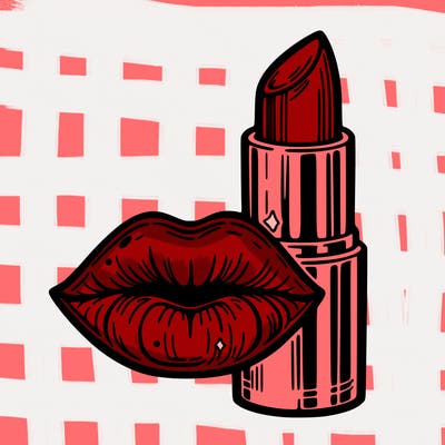 lips and lipstick