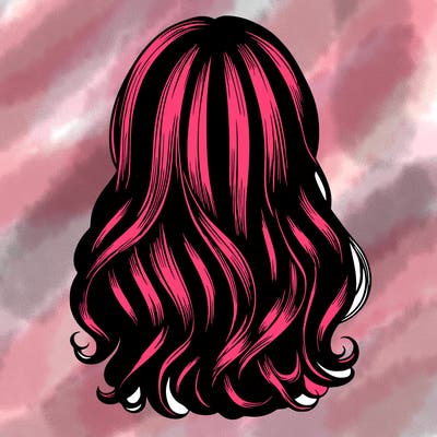 hair relistic  girl