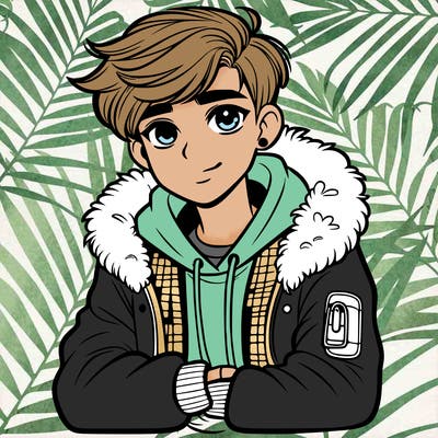 stylish teenager