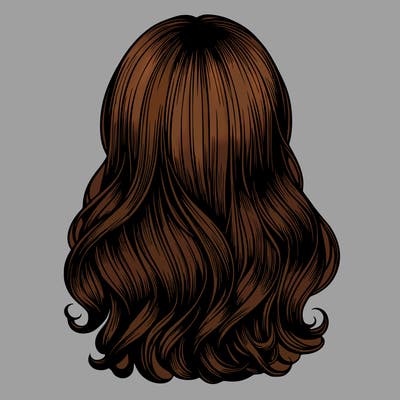 hair relistic  girl