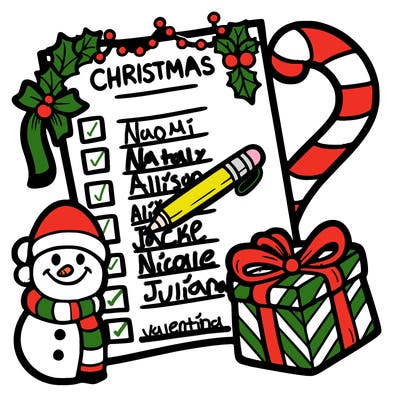 christmas list