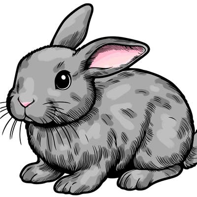 realistic bunny