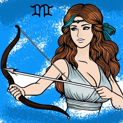 realistic female sagittarius