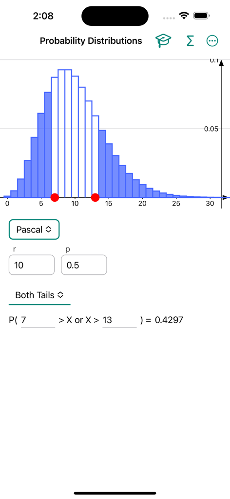 Probability Distribution - Education App | MWM