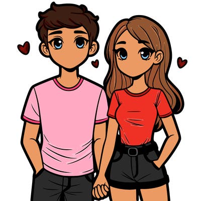 boyfriend and girlfriend