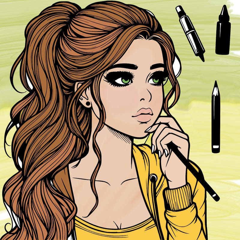 realistic teenage pretty