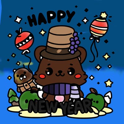 message : happy new year