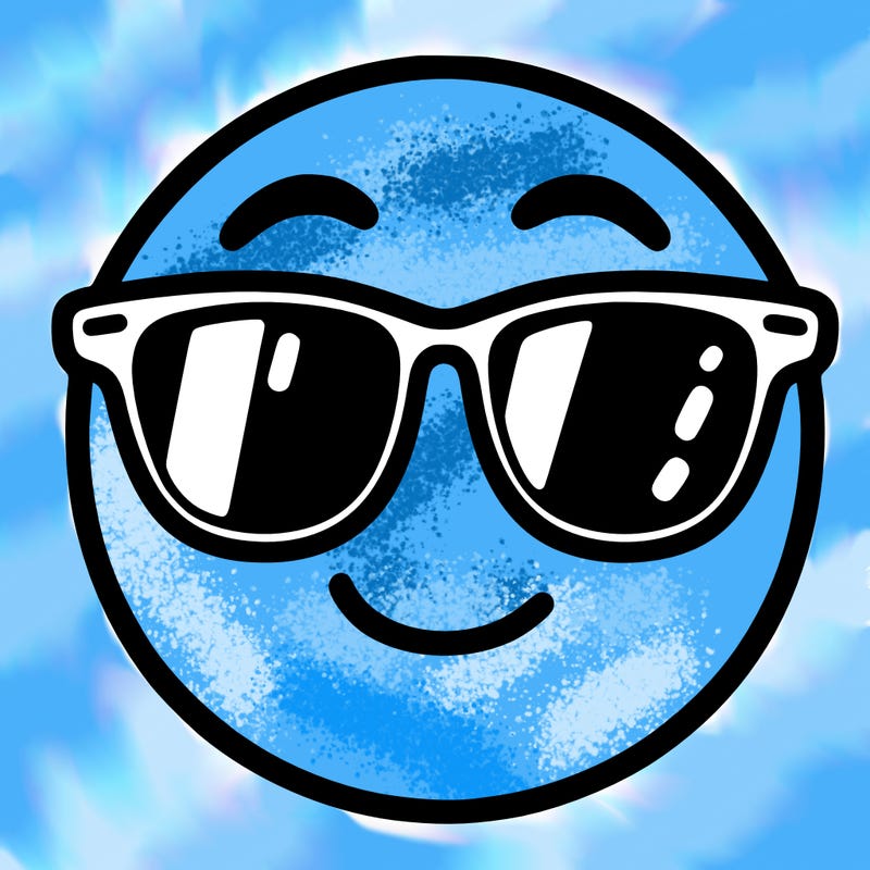 emoji with sunglasses