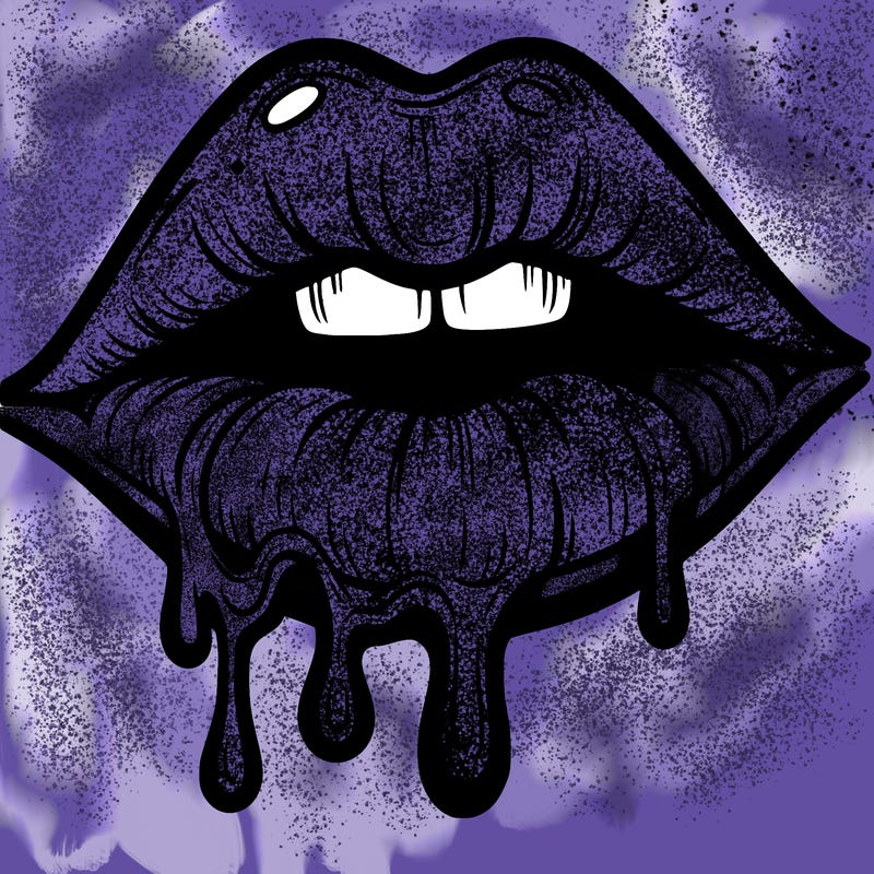 lips that look realistic and drip