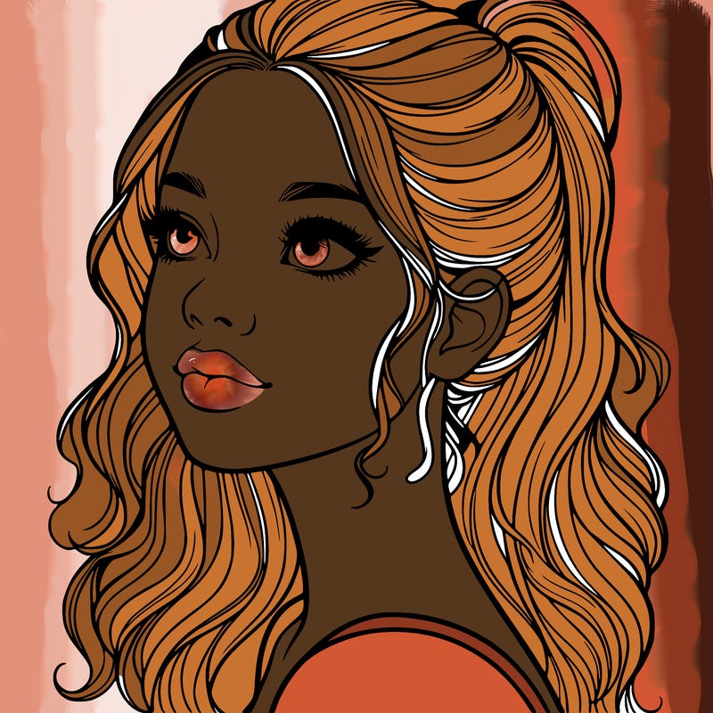 beautiful realistic girl