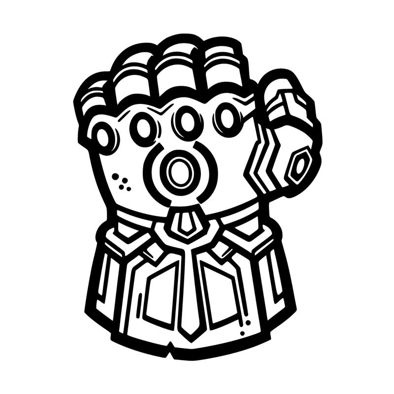 infinity gauntlet from avengers infinity war