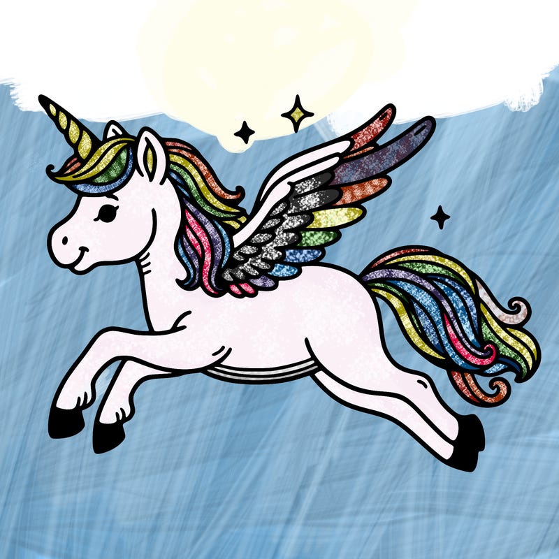 flying unicorn