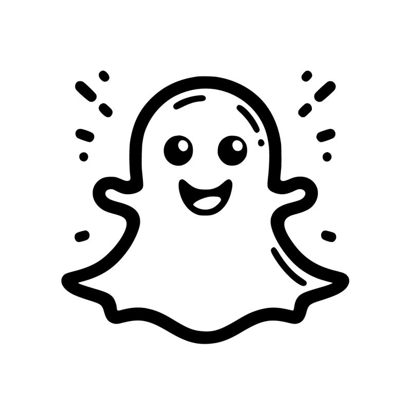 regular snapchat logo