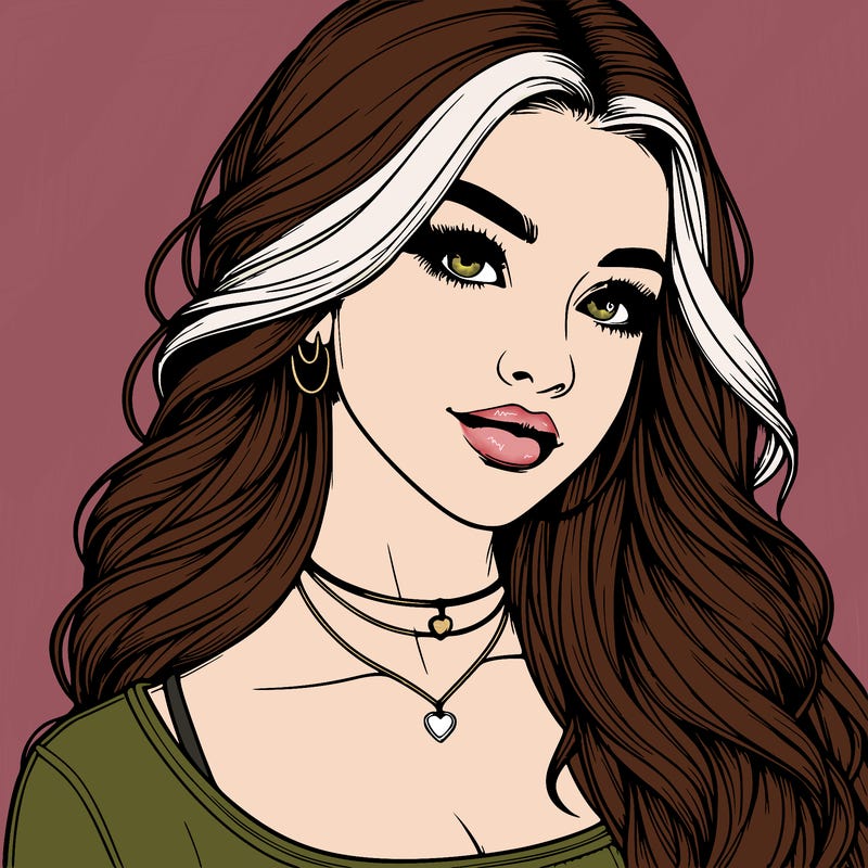 detailed realistic girl