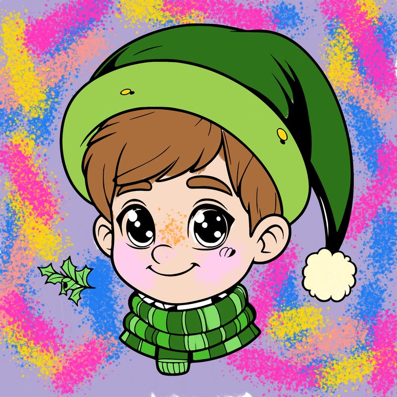 realistic christmas boy