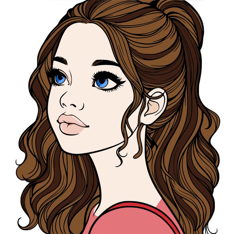 beautiful realistic girl