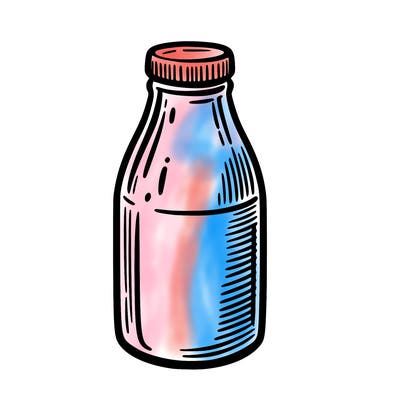 milk bottle