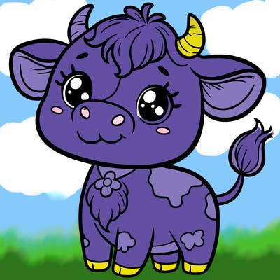 cute cow