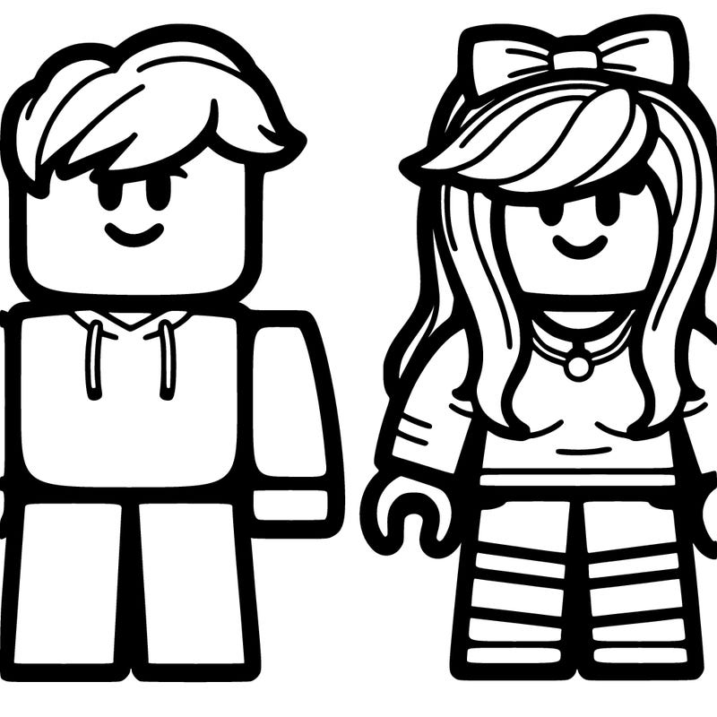 roblox boy and girl