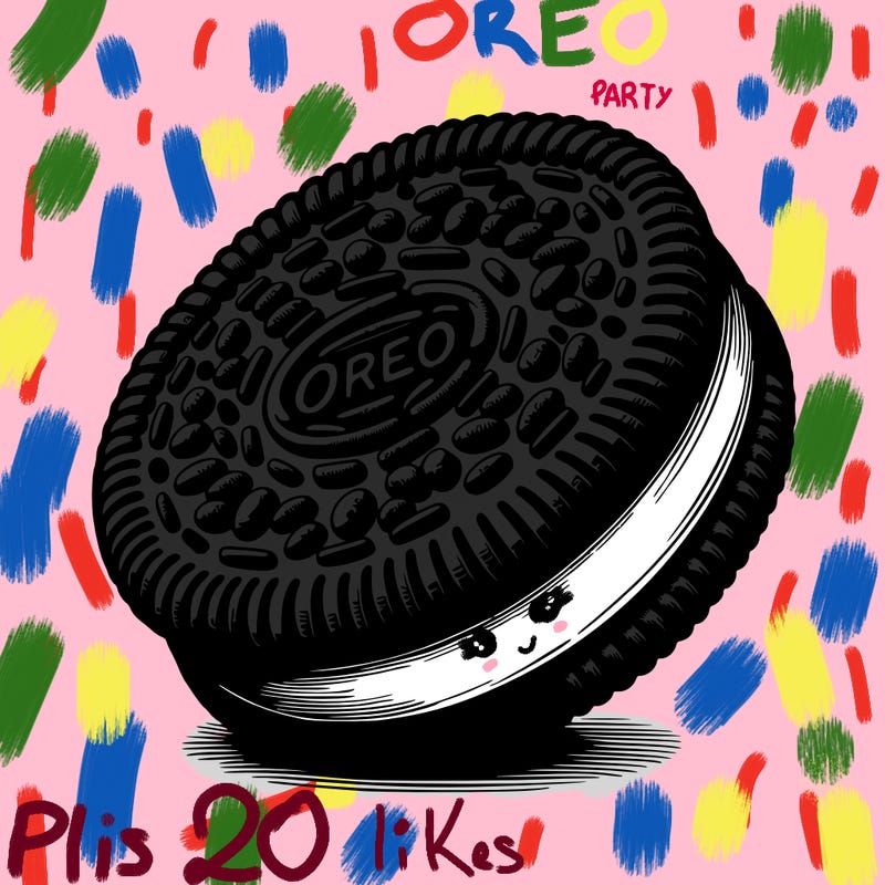realistic oreo