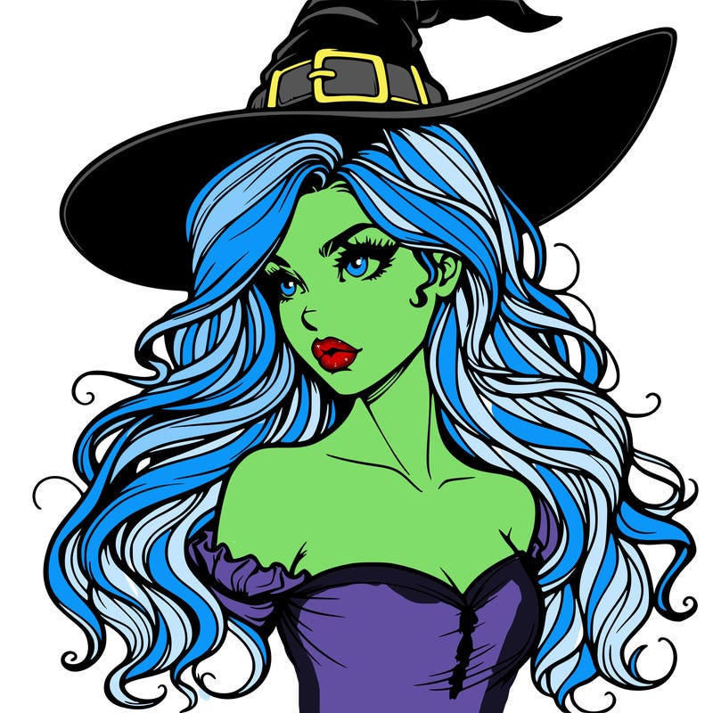 realistic witch