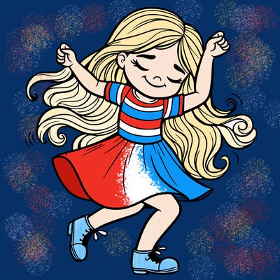 girl dancing
