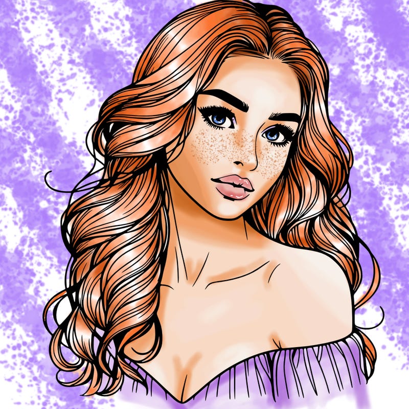 beautiful realistic girl