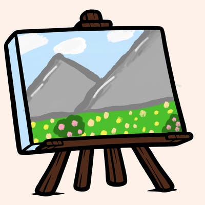 blank canvas
