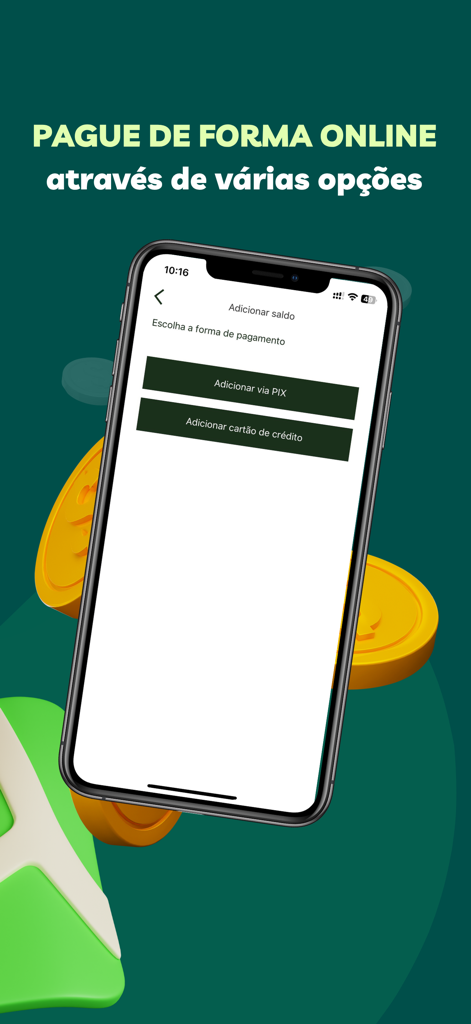 Handover: Luggage Smart Locker - Handover app screen showing secure online payment methods for smart locker rentals.