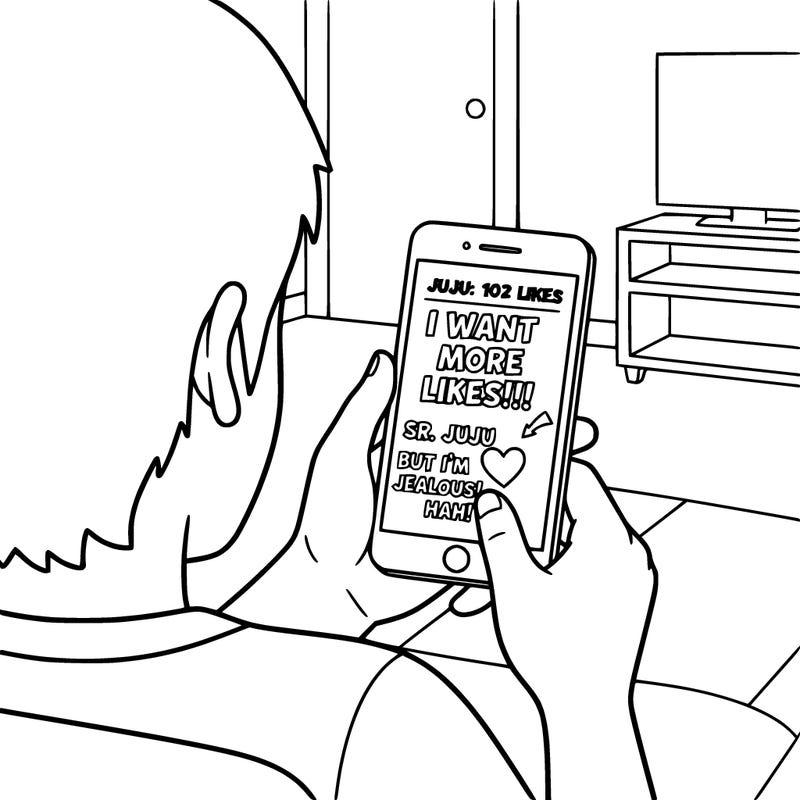 my friend juju has 102 like and i want to have more likes then her!! can we make it happen!?!? sr juju but i want more cuz i’m jealous hah!!!