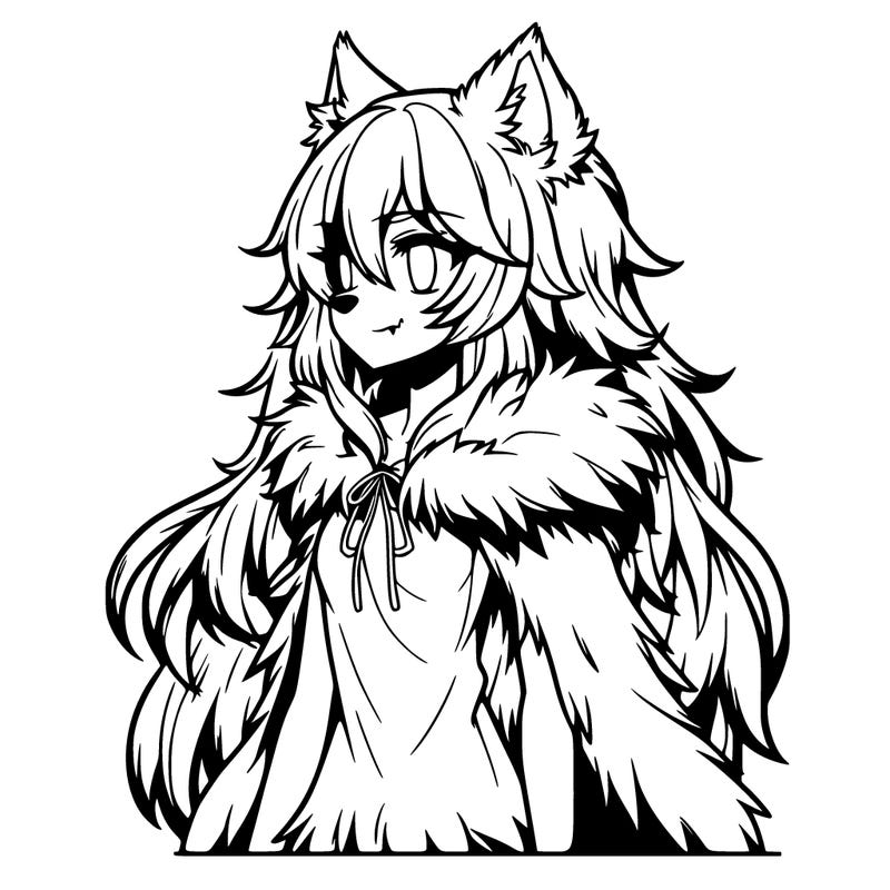 werewolf girl anime