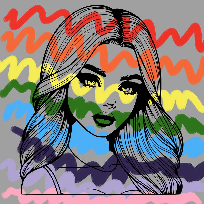 realistic girl.