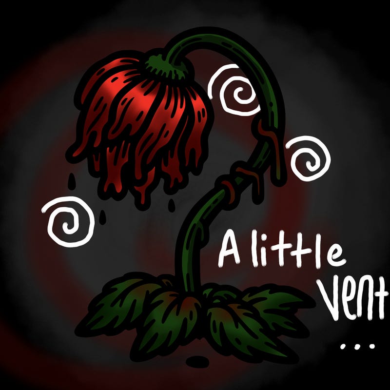 wilting flower