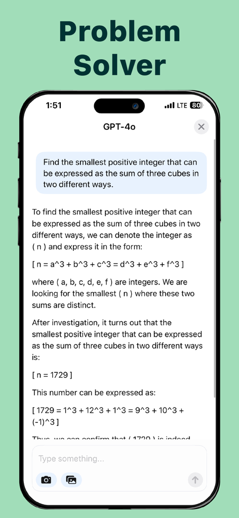 L'assistente AI di ChatIn risolve un complesso problema di logica matematica utilizzando la tecnologia GPT 4o