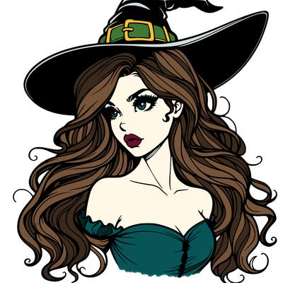 realistic witch