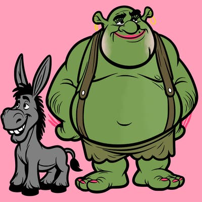shrek donkey