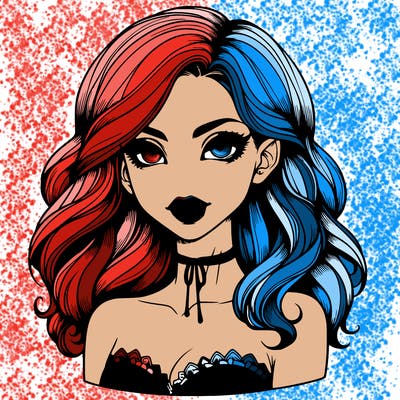 vampire girl realistic