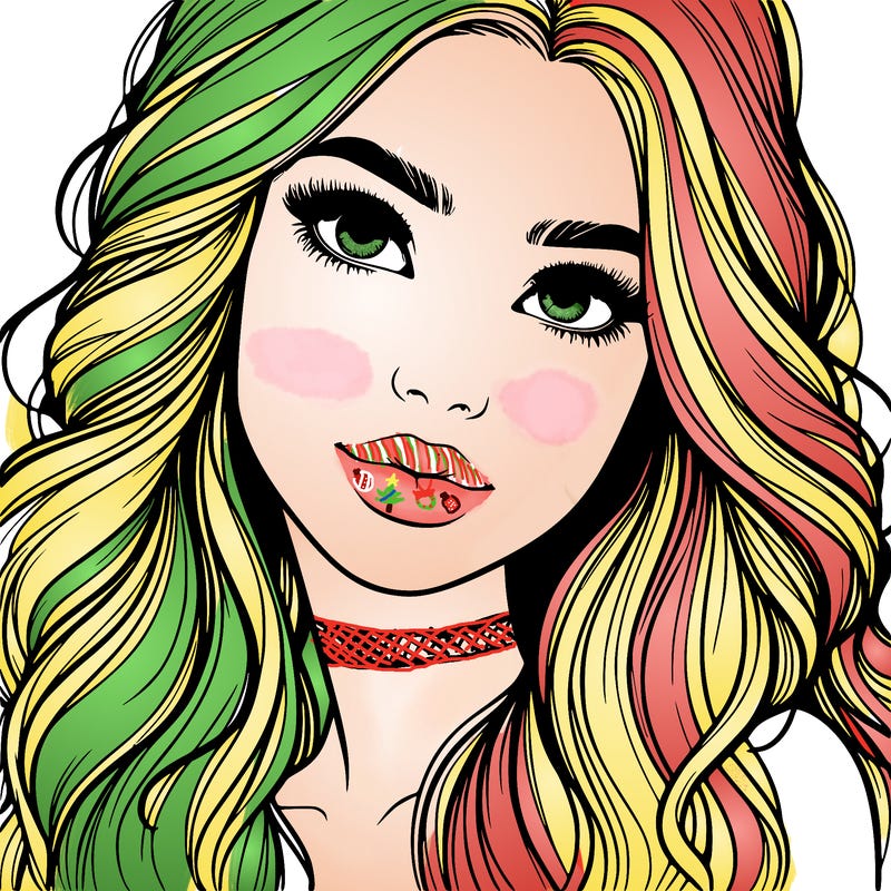 beautiful realistic girl