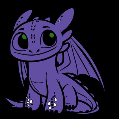 toothless the dragon