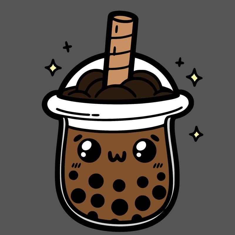 cute boba tea