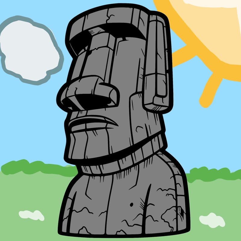 moai statue