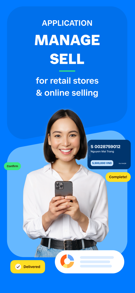 Sapo - Sales Management - Sapo mobile app for retail store and online sales management