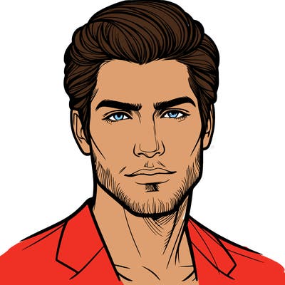 handsome man