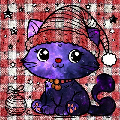 cat christmas