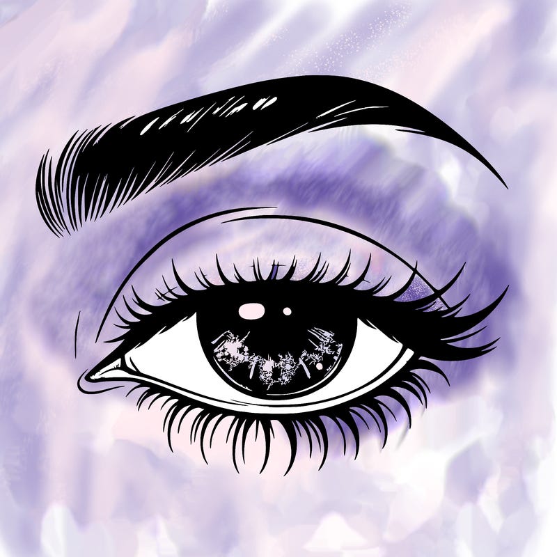 eye closed realistic