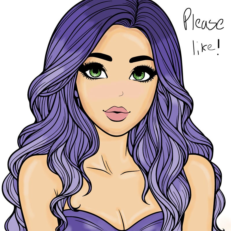 realistic beautiful girl