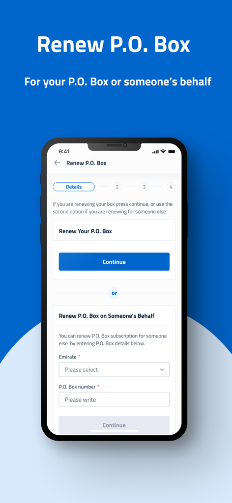 Emirates Post - Business App | MWM